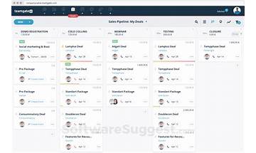 Teamgate CRM: App Reviews; Features; Pricing & Download | OpossumSoft
